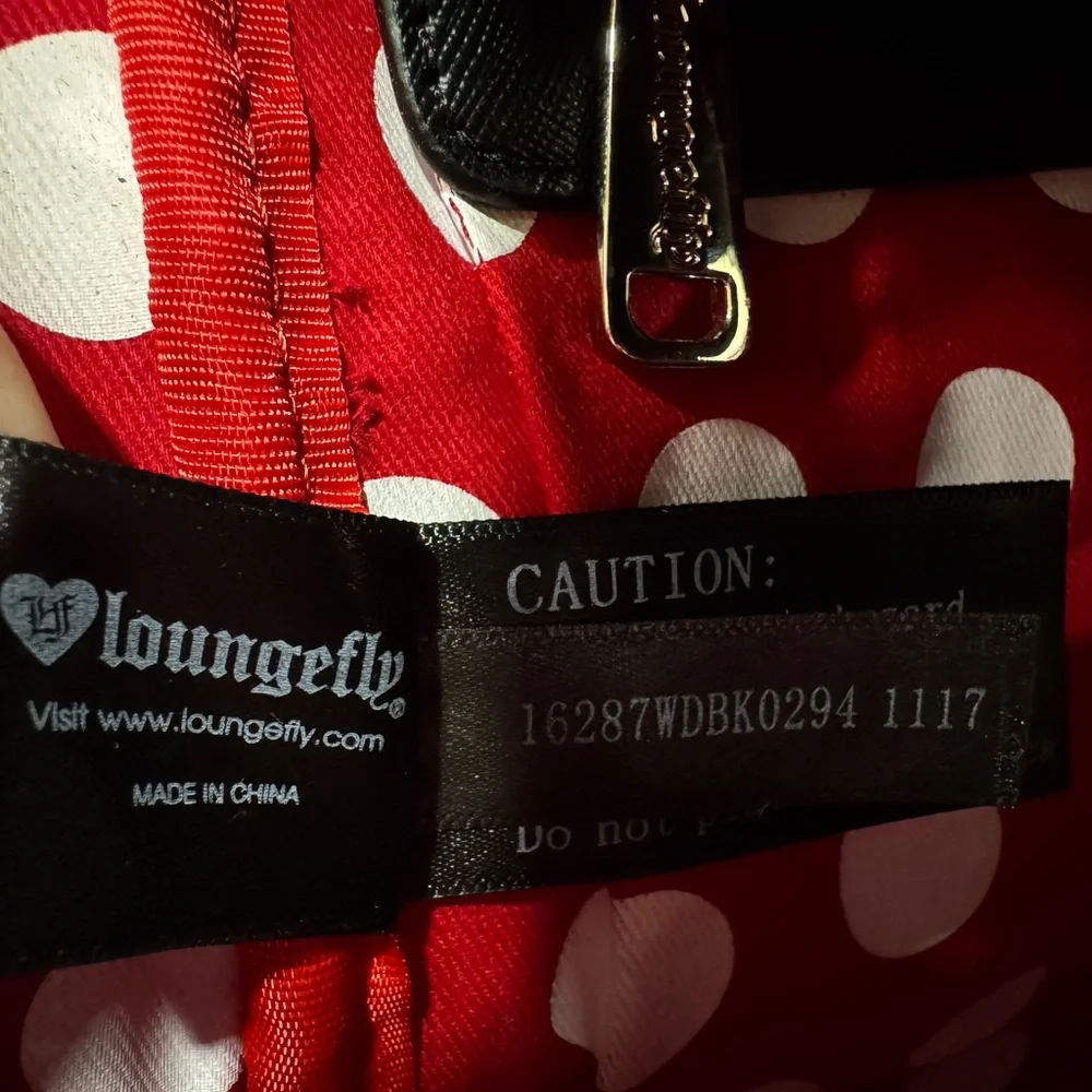 Loungefly Minnie Mouse Backpack (Retired) - Picture 8 of 10